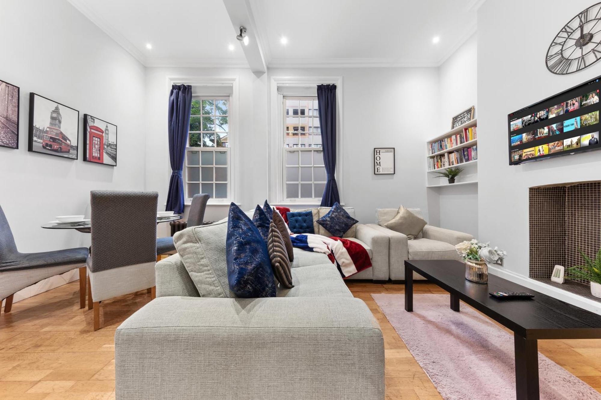3br Apartment-regents Park-baker Street-lords Cricket Ground Mb1 Londres