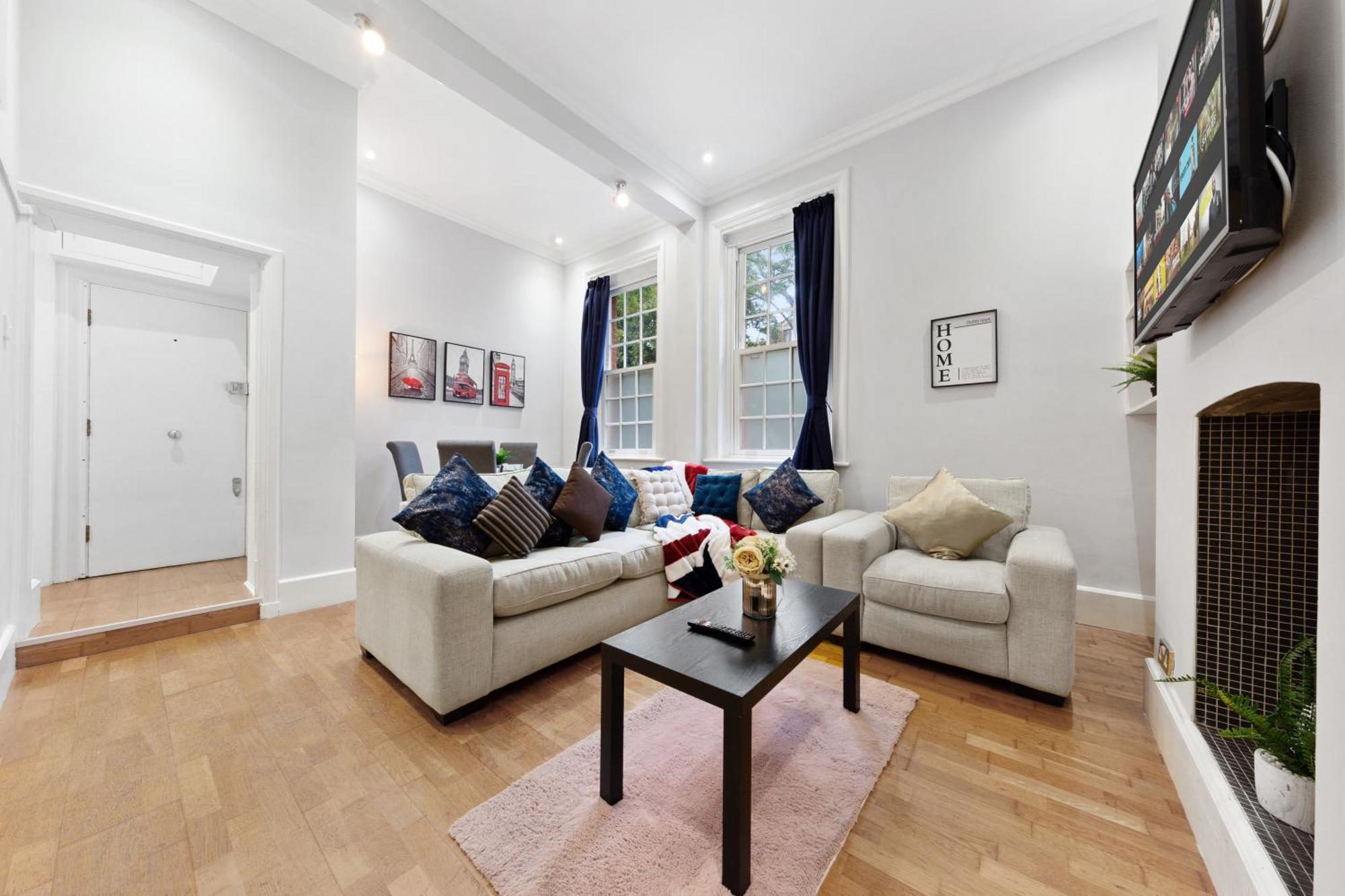 3br Apartment-regents Park-baker Street-lords Cricket Ground Mb1 Apartamento *