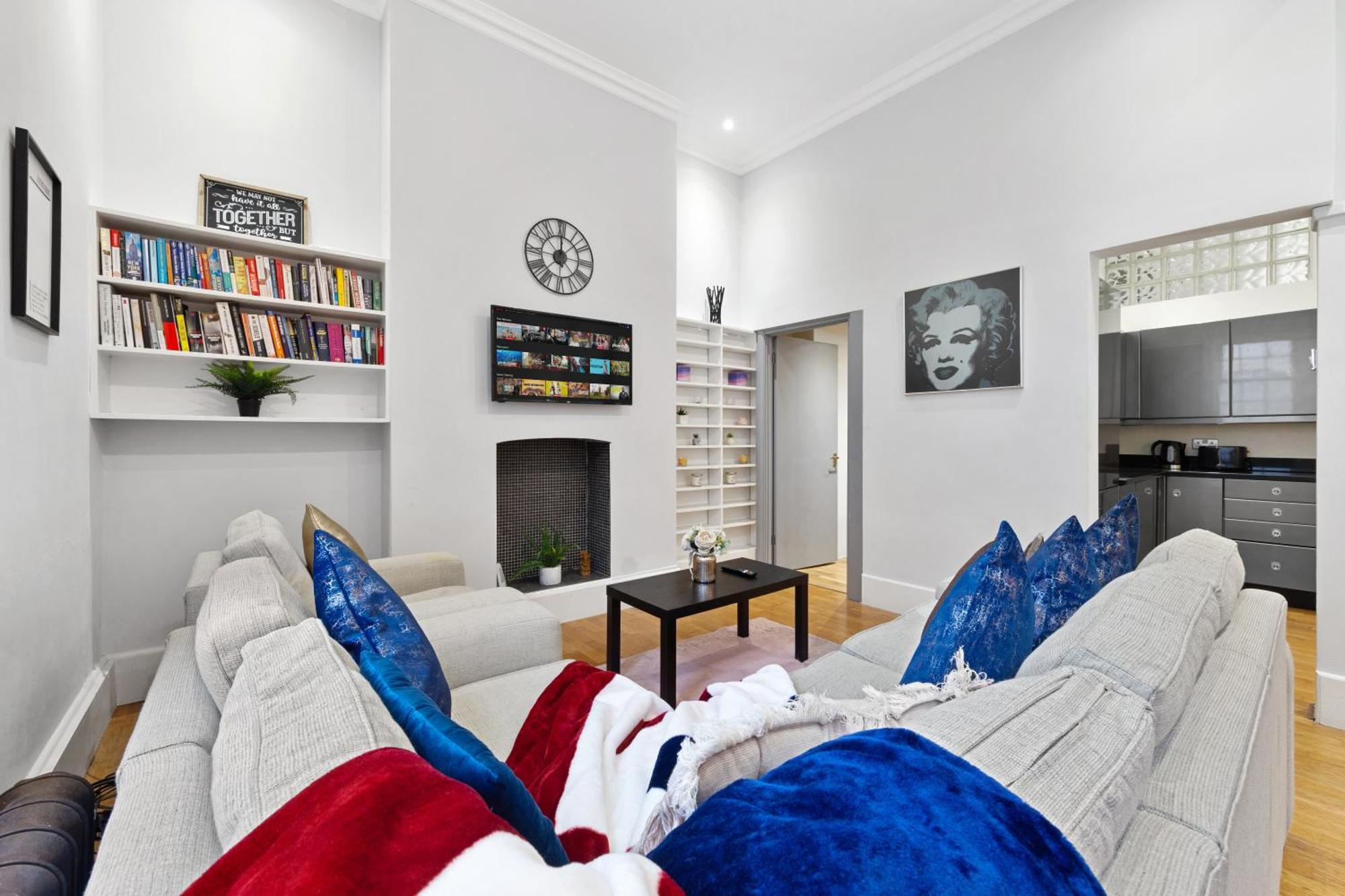 3br Apartment-regents Park-baker Street-lords Cricket Ground Mb1 Apartamento Londres