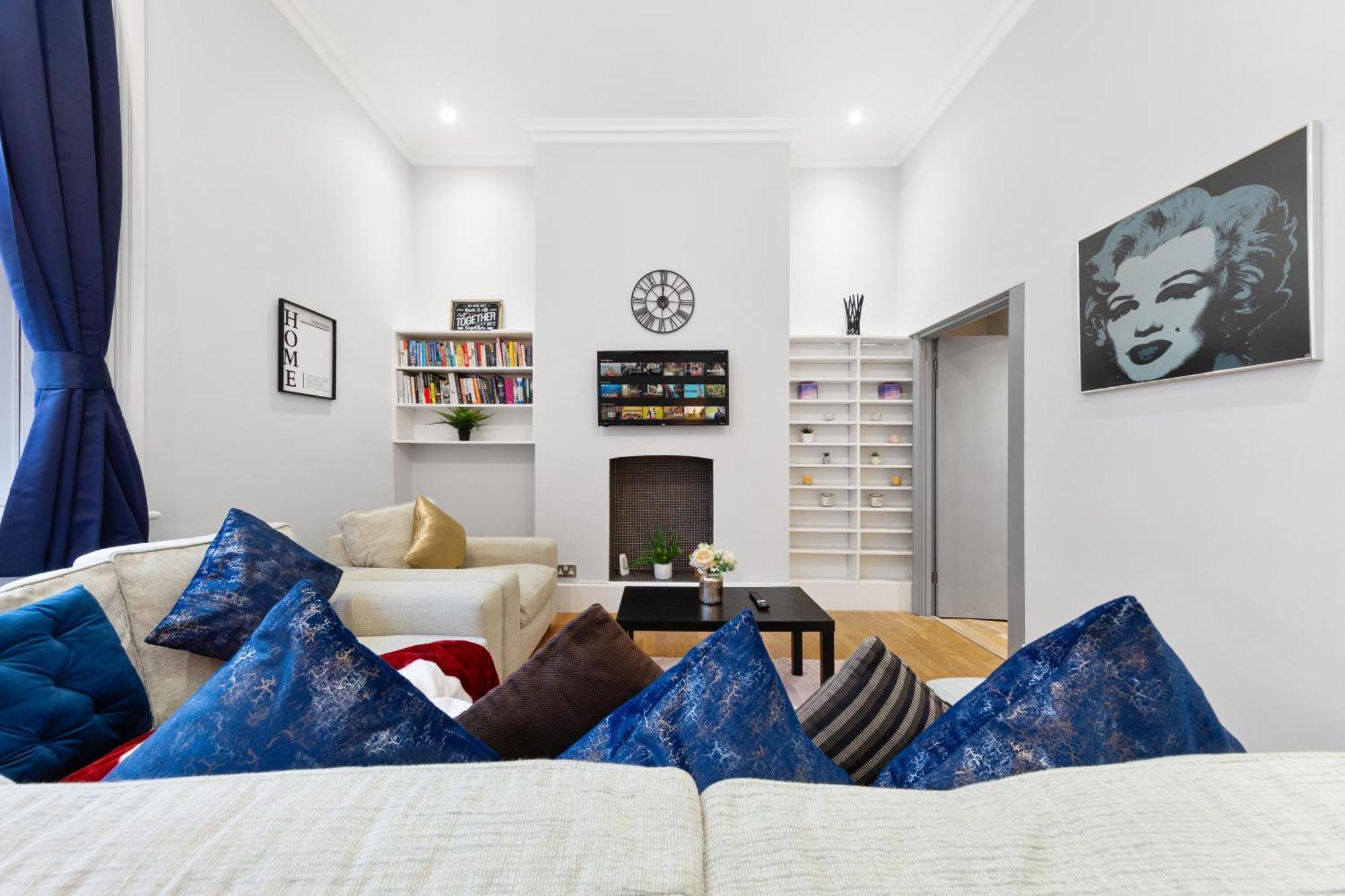 Apartamento 3br Apartment-regents Park-baker Street-lords Cricket Ground Mb1 Londres